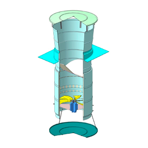 CFE гравитациялык көпөлөк демпфери бар чыгаруу валы