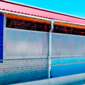 Поликарбонат көтөрүүчү пардалар