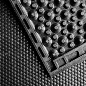 Rubber mats "Relax" for cows in loose housing