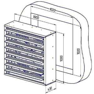 КВ-1000 желдеткичи