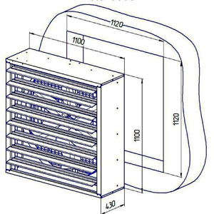 Вентилятор КВ-1100