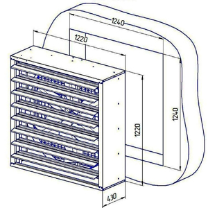 Вентилятор КВ-1220